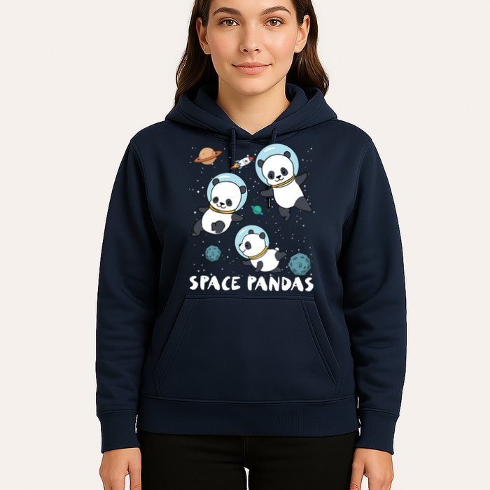 Space Pandas Shirts Funny Astronaut Planet Travel Tee Hoodie