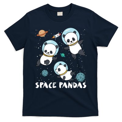 Space Pandas Shirts Funny Astronaut Planet Travel Tee T-Shirt
