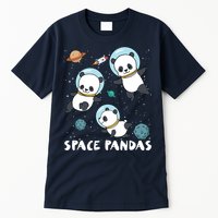 Space Pandas Shirts Funny Astronaut Planet Travel Tee Tall T-Shirt