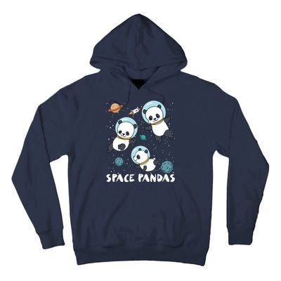 Space Pandas Shirts Funny Astronaut Planet Travel Tee Tall Hoodie