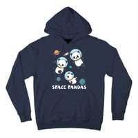 Space Pandas Shirts Funny Astronaut Planet Travel Tee Tall Hoodie