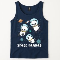 Space Pandas Shirts Funny Astronaut Planet Travel Tee Tank Top