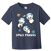 Space Pandas Shirts Funny Astronaut Planet Travel Tee Toddler T-Shirt