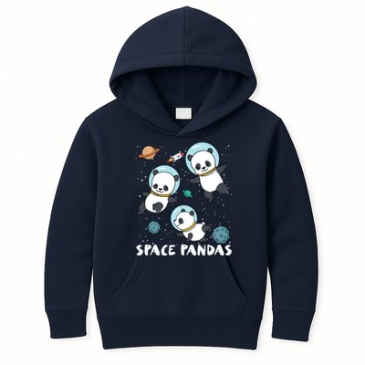 Space Pandas Shirts Funny Astronaut Planet Travel Tee Kids Hoodie