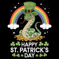 San Patties Snake St Patricks Day Gift Backpack