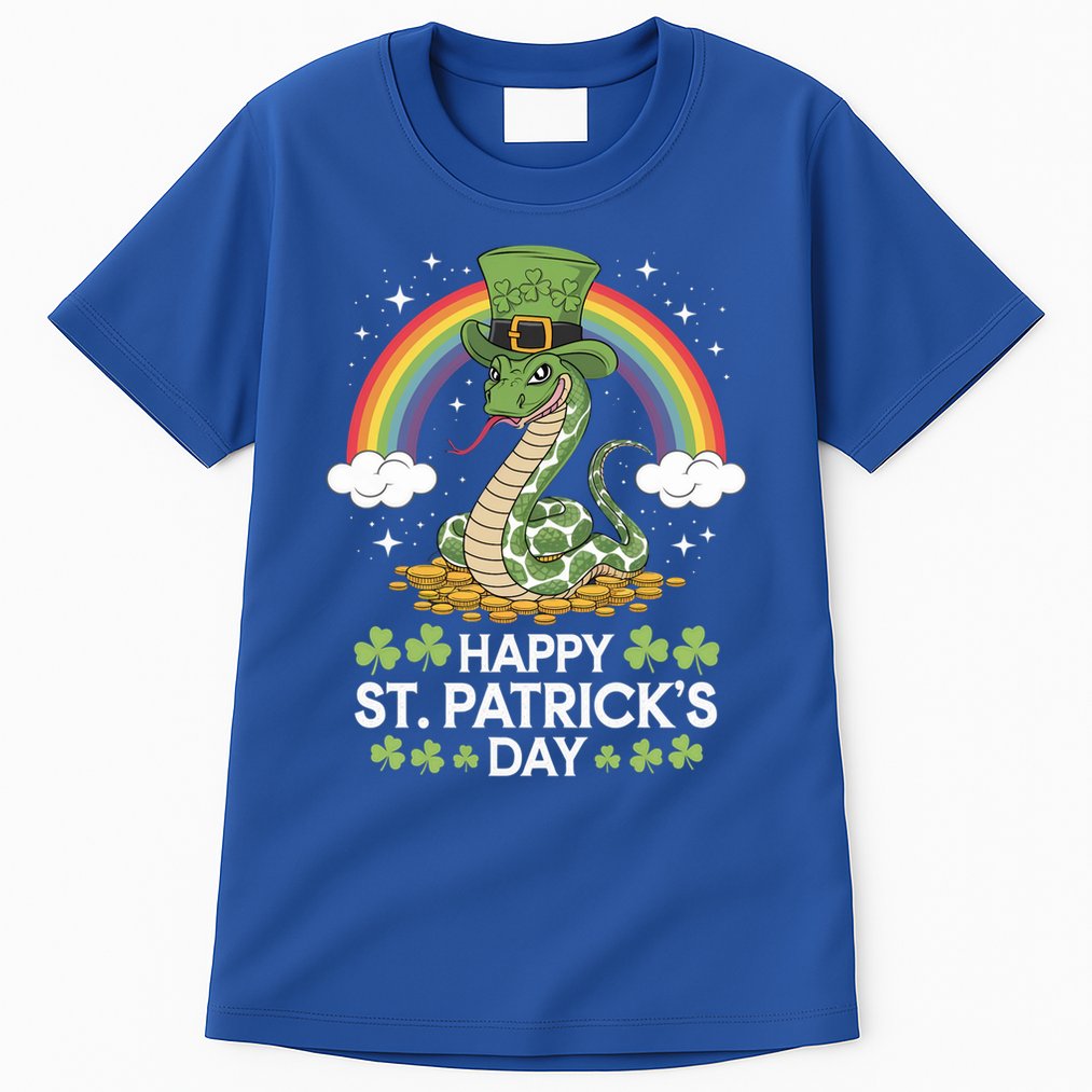 San Patties Snake St Patricks Day Gift Tall T-Shirt