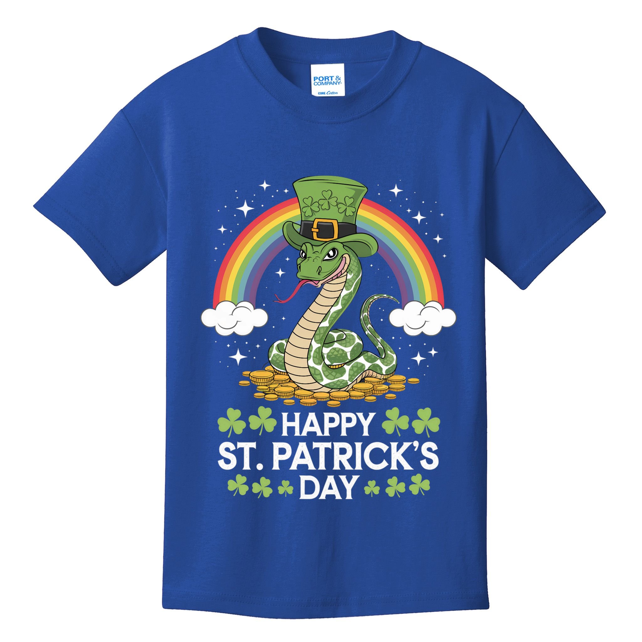 San Patties Snake St Patricks Day Gift Kids T-Shirt
