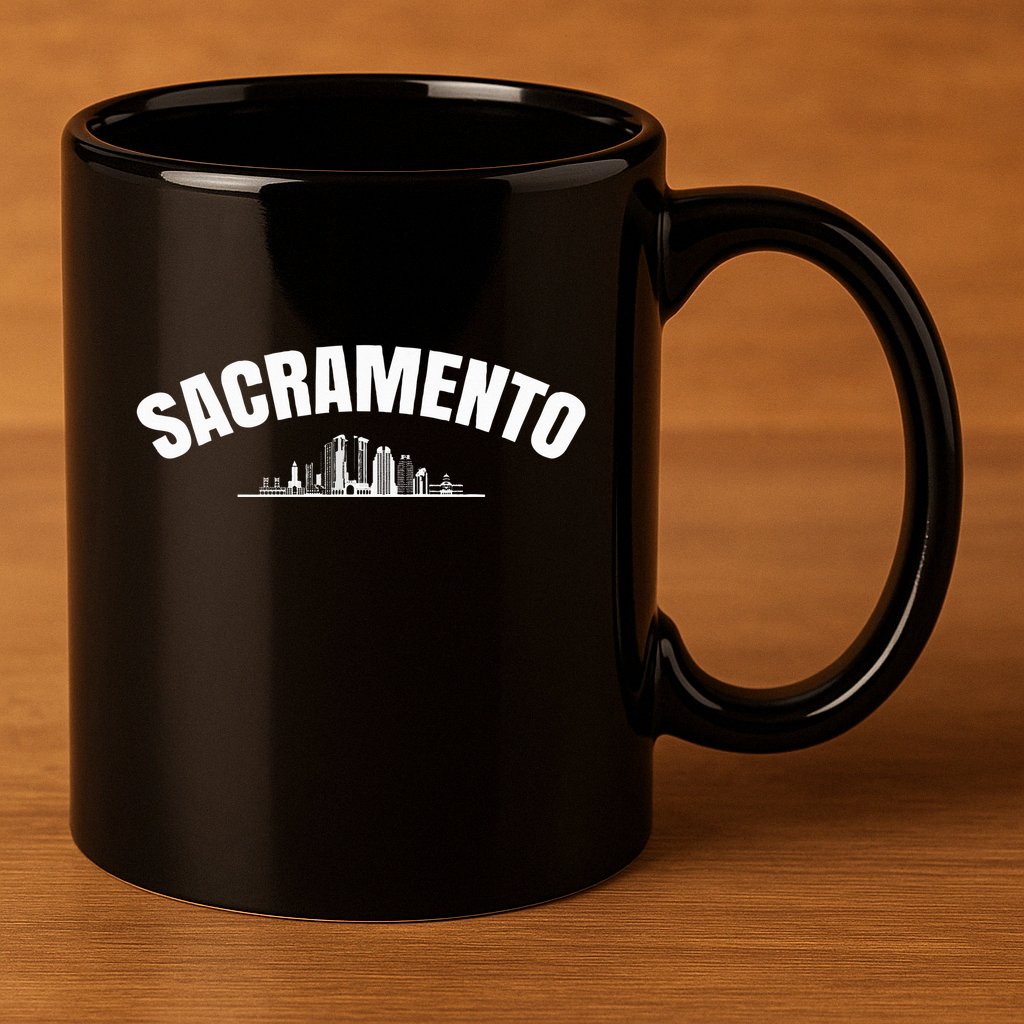 Sacramento Proud 11oz C Handle Ceramic Mug
