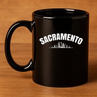 Sacramento Proud 11oz C Handle Ceramic Mug