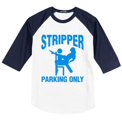 Stripper Parking Strip Club Baseball Sleeve Shirt