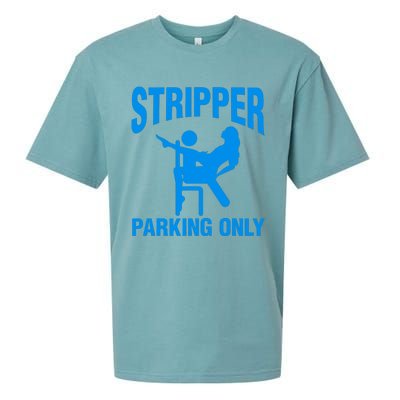 Stripper Parking Strip Club Sueded Cloud Jersey T-Shirt