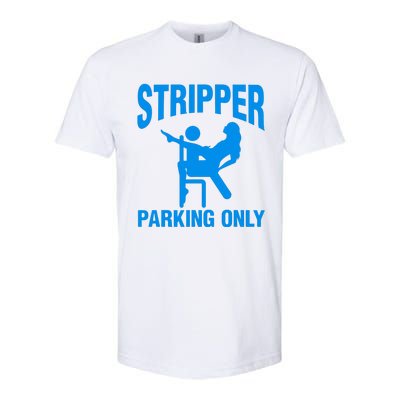 Stripper Parking Strip Club Softstyle® CVC T-Shirt