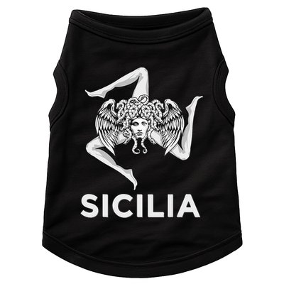 Sicilian Pride Sicilia Trinacria Sicilian Doggie Tank