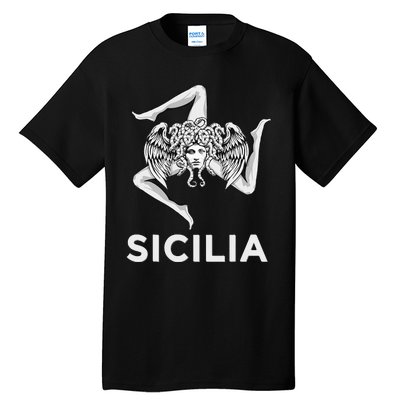 Sicilian Pride Sicilia Trinacria Sicilian Tall T-Shirt