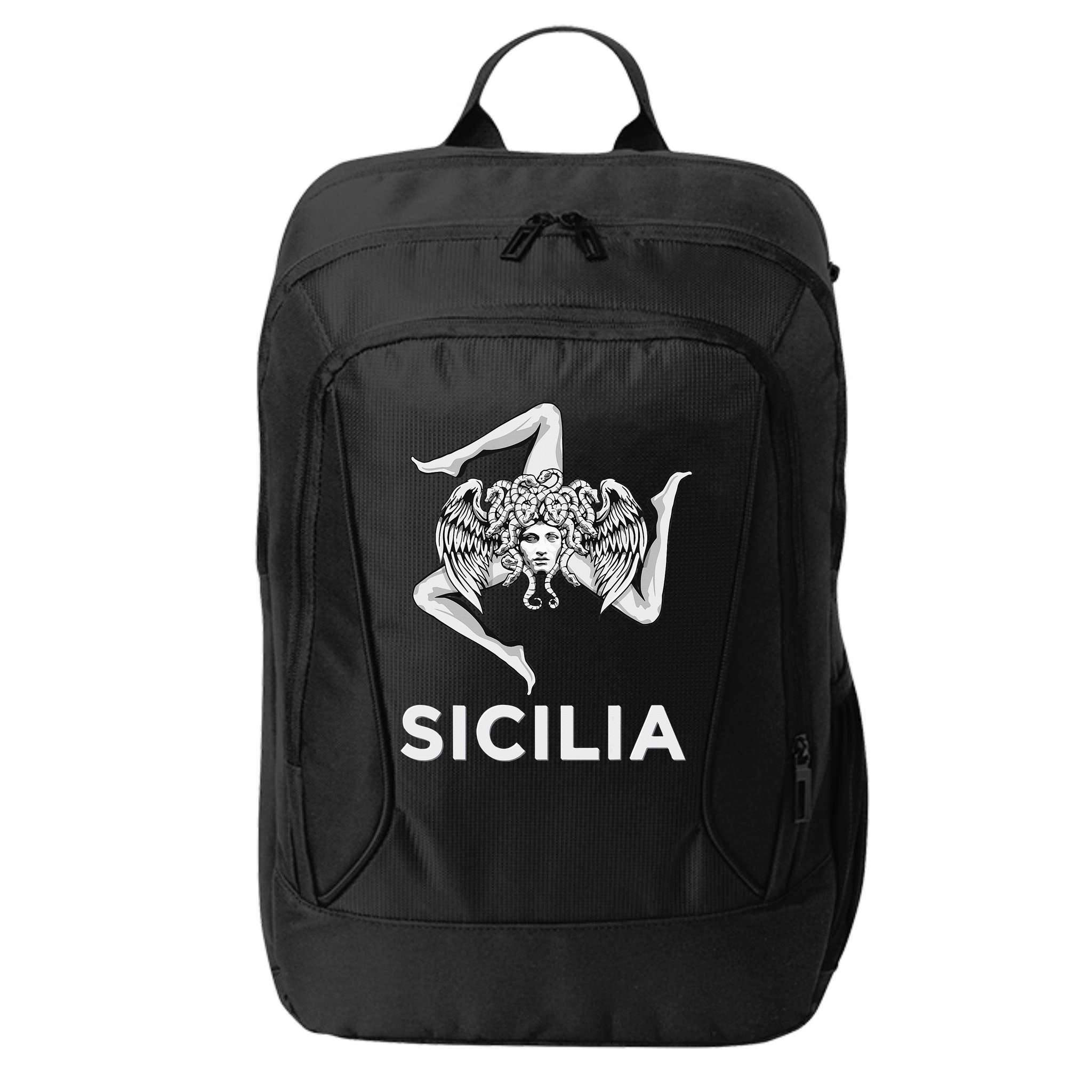 Sicilian Pride Sicilia Trinacria Sicilian City Backpack