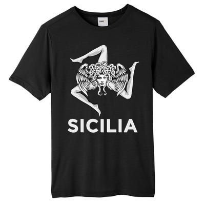 Sicilian Pride Sicilia Trinacria Sicilian Tall Fusion ChromaSoft Performance T-Shirt