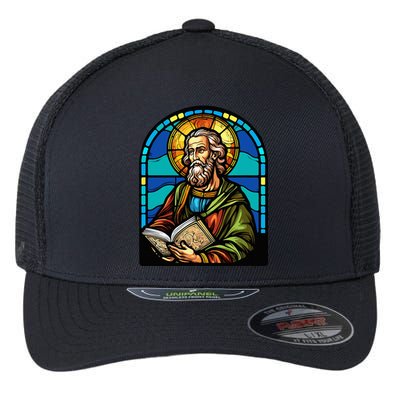 St. Paul Stained Glass Flexfit Unipanel Trucker Cap