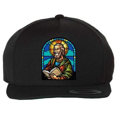 St. Paul Stained Glass Wool Snapback Cap