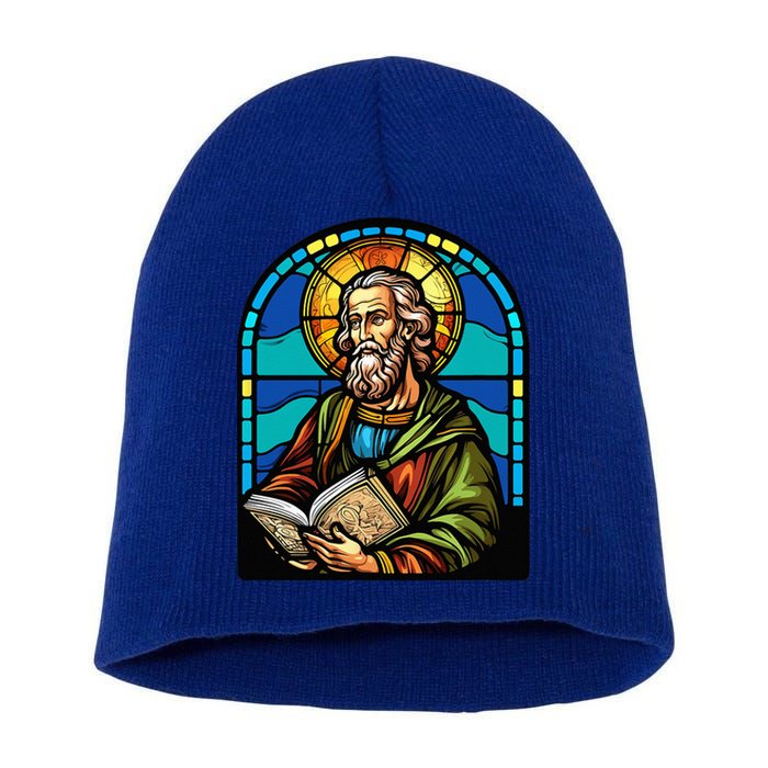 St. Paul Stained Glass Short Acrylic Beanie