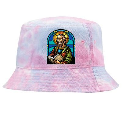 St. Paul Stained Glass Tie-Dyed Bucket Hat