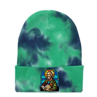 St. Paul Stained Glass Tie Dye 12in Knit Beanie