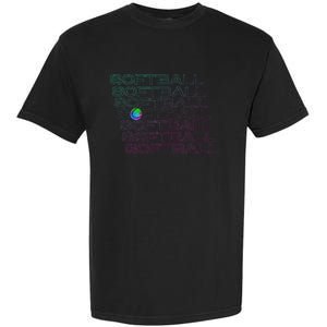 Softball Player Garment-Dyed Heavyweight T-Shirt