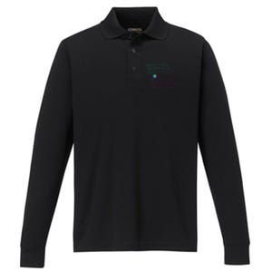 Softball Player Performance Long Sleeve Polo