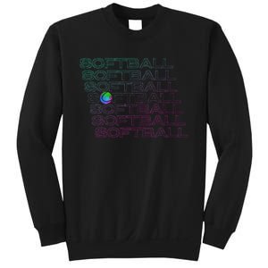 Softball Player Sweatshirt