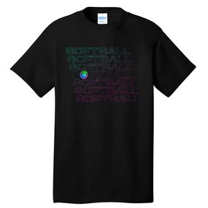 Softball Player Tall T-Shirt