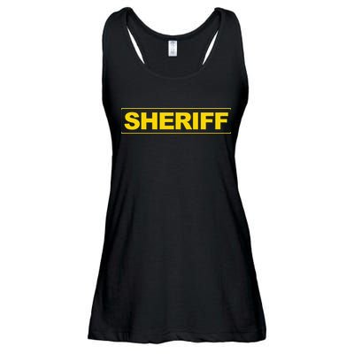 Sheriff Police Ladies Essential Flowy Tank