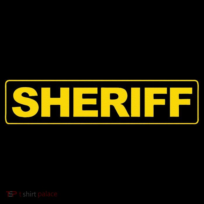 Sheriff Police Flat Bill Trucker Hat