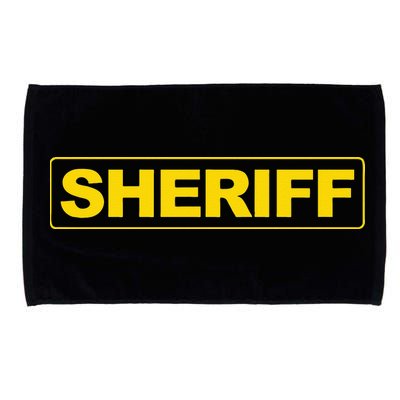 Sheriff Police Microfiber Hand Towel