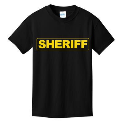 Sheriff Police Kids T-Shirt