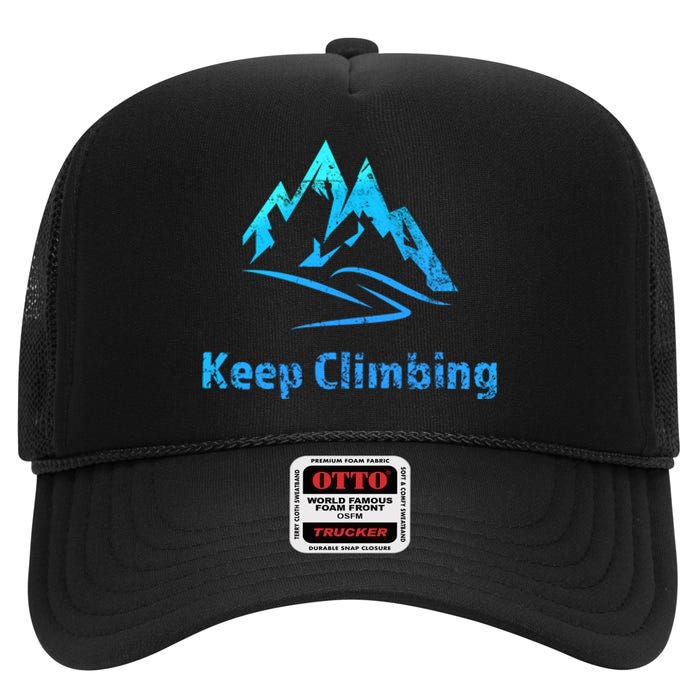 Summit Pursuit High Crown Mesh Back Trucker Hat