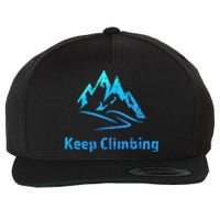 Summit Pursuit Wool Snapback Cap