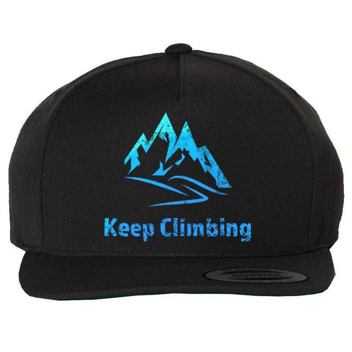 Summit Pursuit Wool Snapback Cap