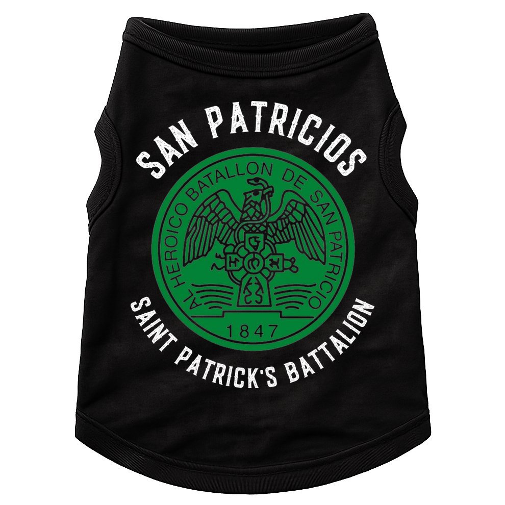 San Patricios St. Patrick's Battalion Doggie Tank