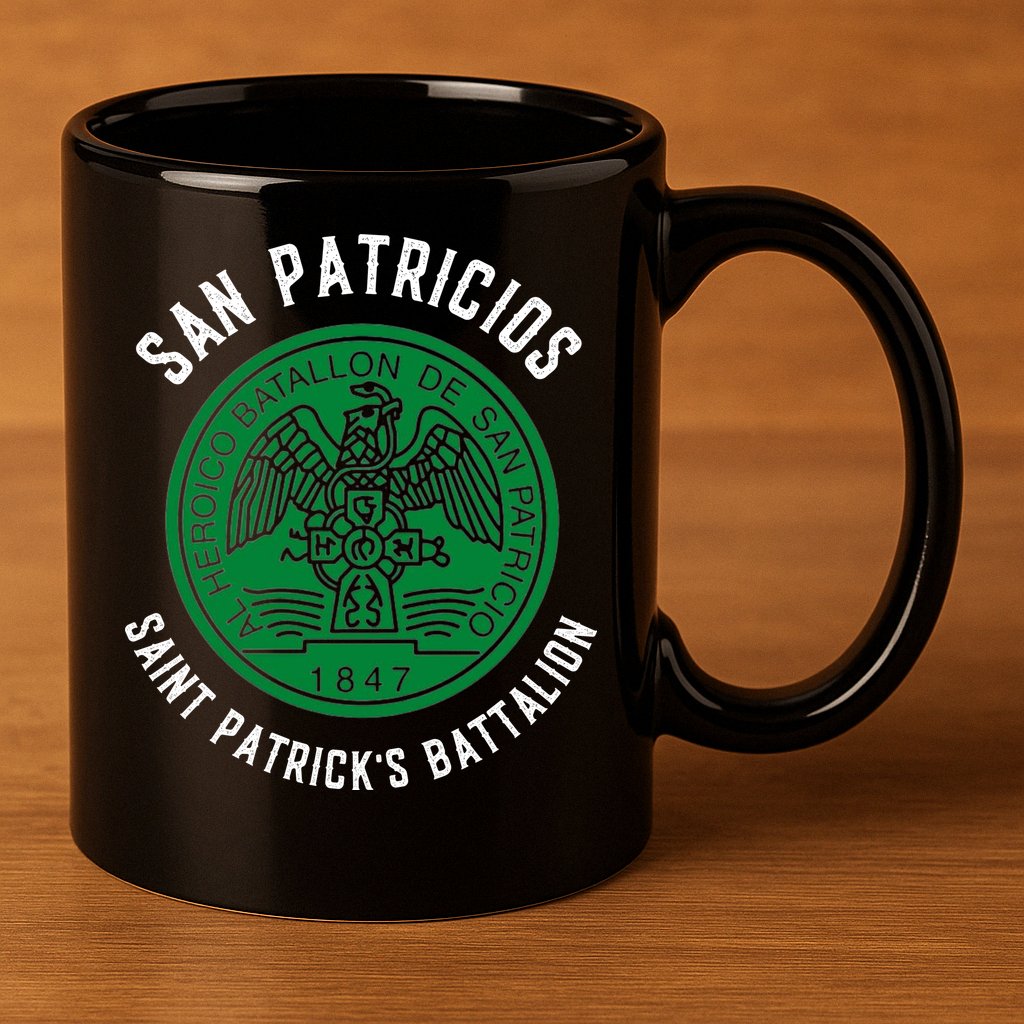 San Patricios St. Patrick's Battalion 11oz C Handle Ceramic Mug
