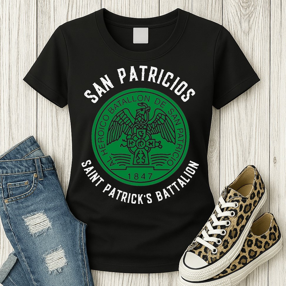 San Patricios St. Patrick's Battalion Womens T-Shirt