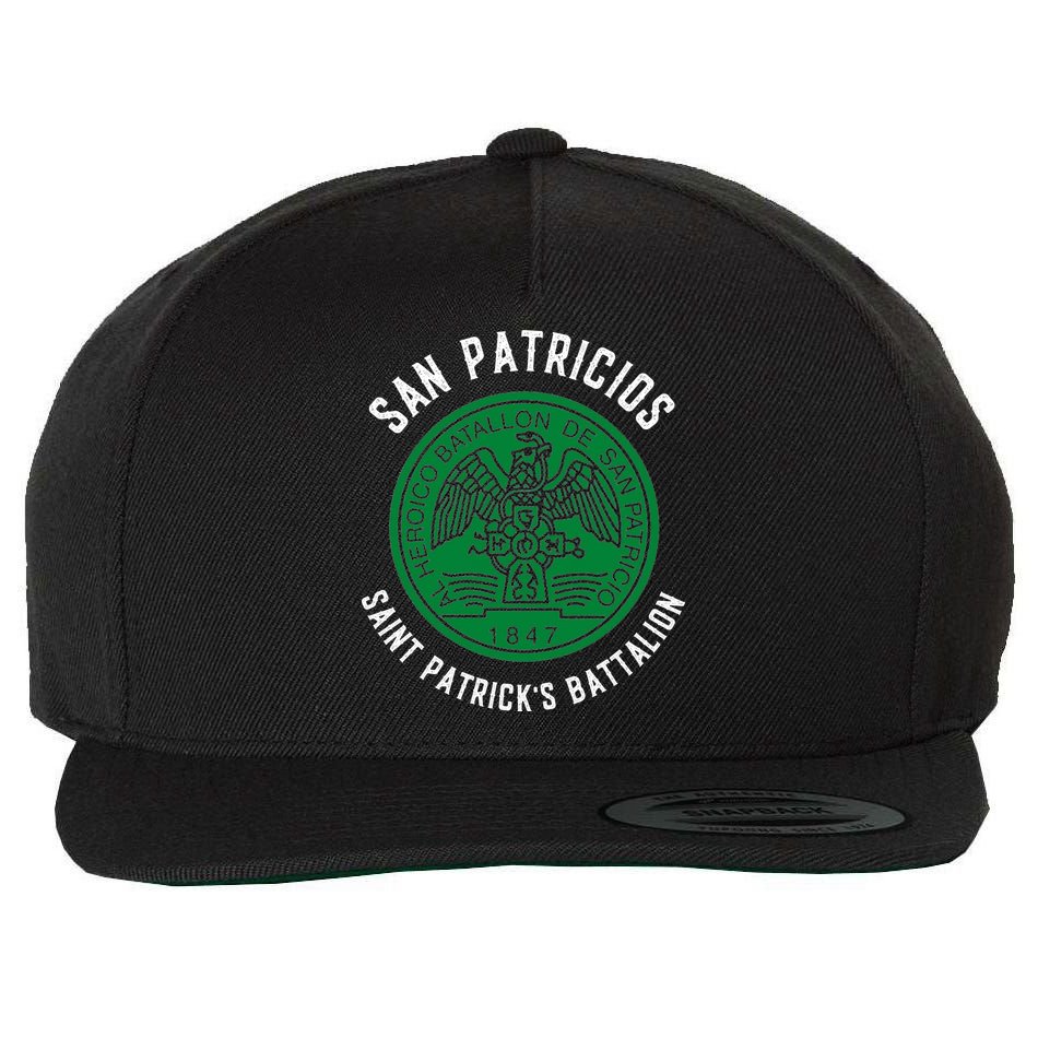 San Patricios St. Patrick's Battalion Wool Snapback Cap