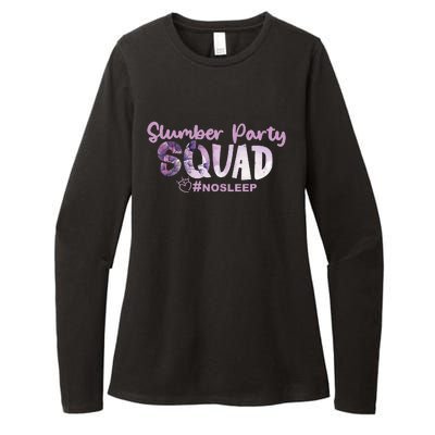 Slumber Party Squad No Sleep Weekend Womens CVC Long Sleeve Shirt