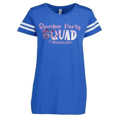 Slumber Party Squad No Sleep Weekend Enza Ladies Jersey Football T-Shirt