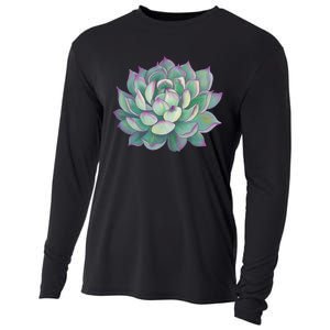 Succulent Plant Cooling Performance Long Sleeve Crew