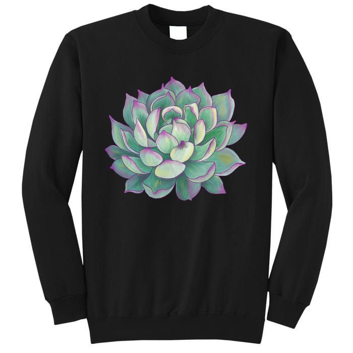 Succulent Plant Tall Sweatshirt