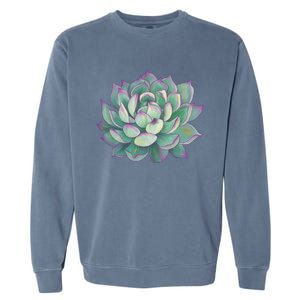 Succulent Plant Garment-Dyed Sweatshirt