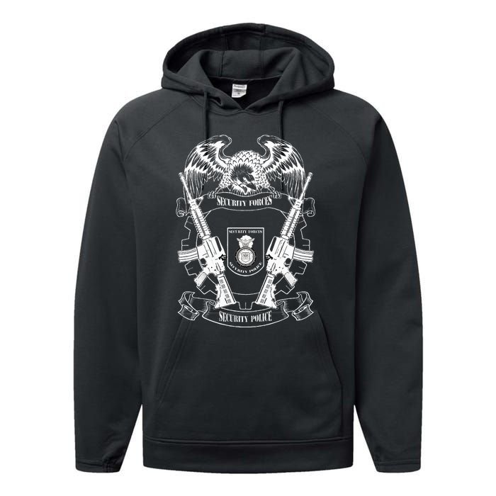 Security Police Security Forces Performance Fleece Hoodie