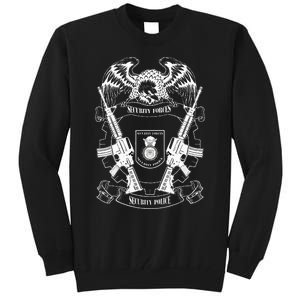 Security Police Security Forces Tall Sweatshirt