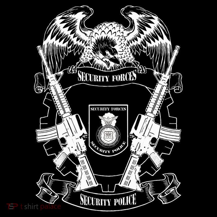 Security Police Security Forces Baby Bodysuit
