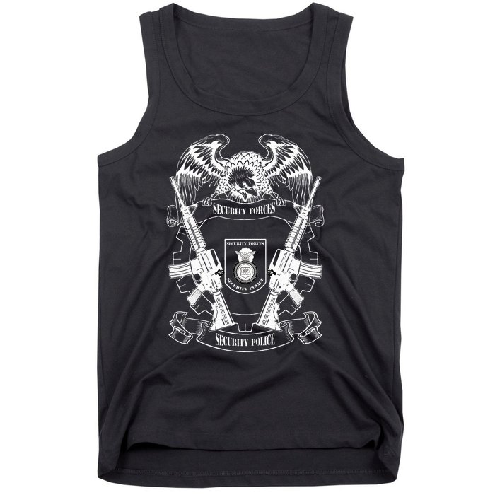 Security Police Security Forces Tank Top