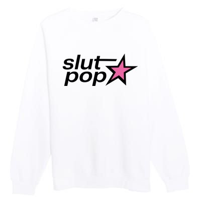 Slut Pop Star Premium Crewneck Sweatshirt